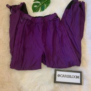 Vintage! Columbia purple snow pants womens